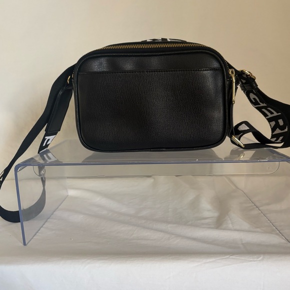 Karl Lagerfeld Unisex Black Crossbody with Logo Strap - Picture 3 of 6